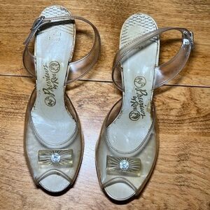 Vintage Lucite Heels